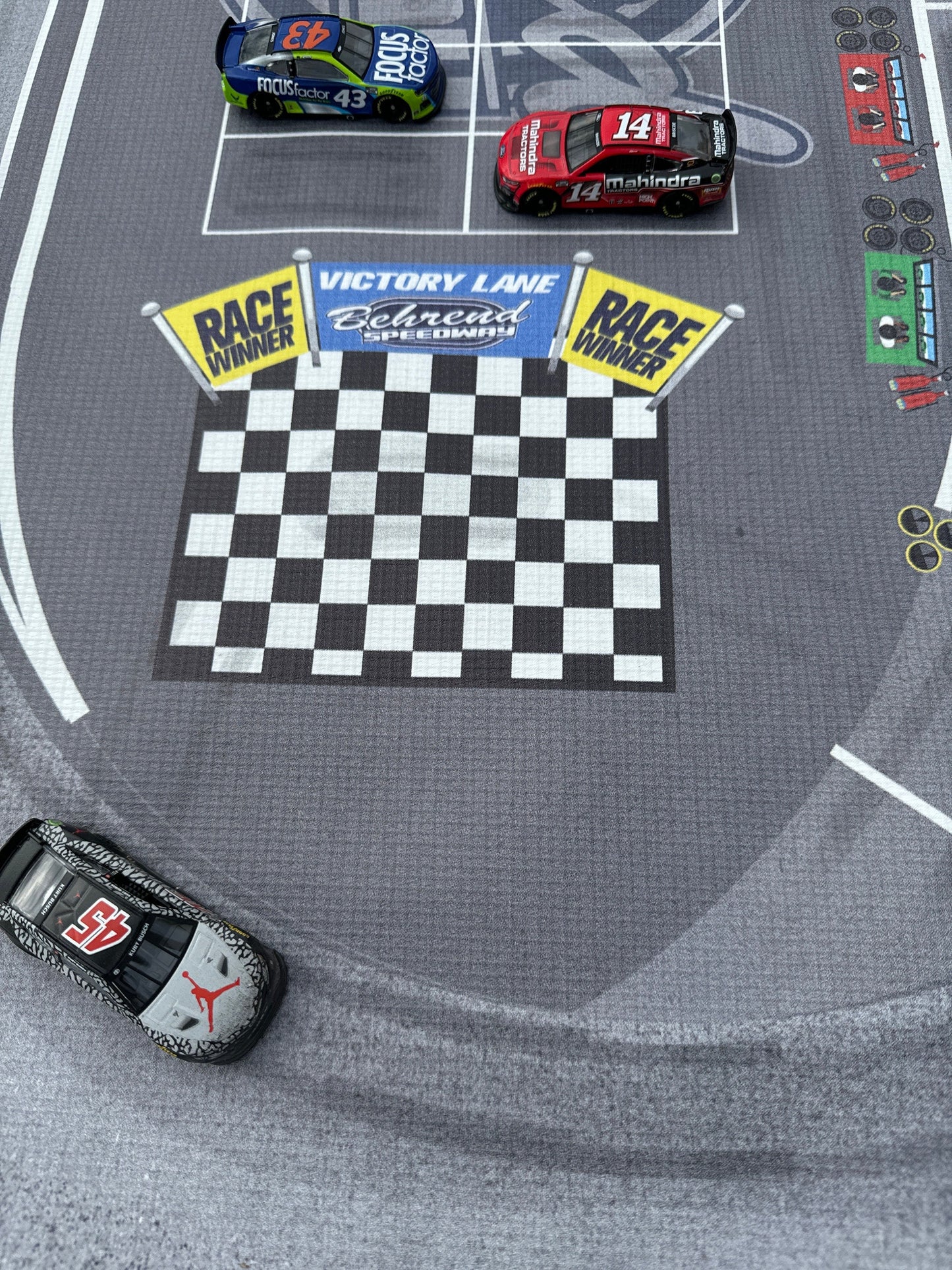 Behrend Speedway - Kids Racetrack Playmat - 3 ft. x 5 ft.