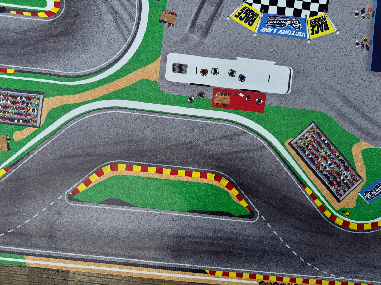 Behrend Motorsports Park - Kids Racetrack Playmat - 3 ft. x 5 ft.