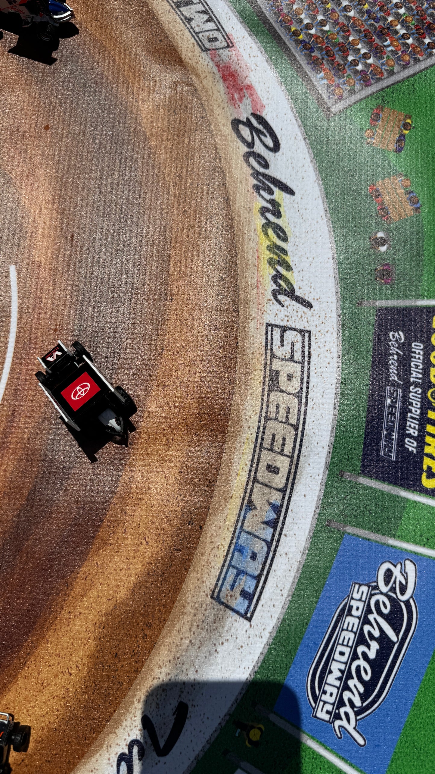 Dirt Track - Behrend Speedway - Kids Racetrack Playmat - 3 ft. x 5 ft.
