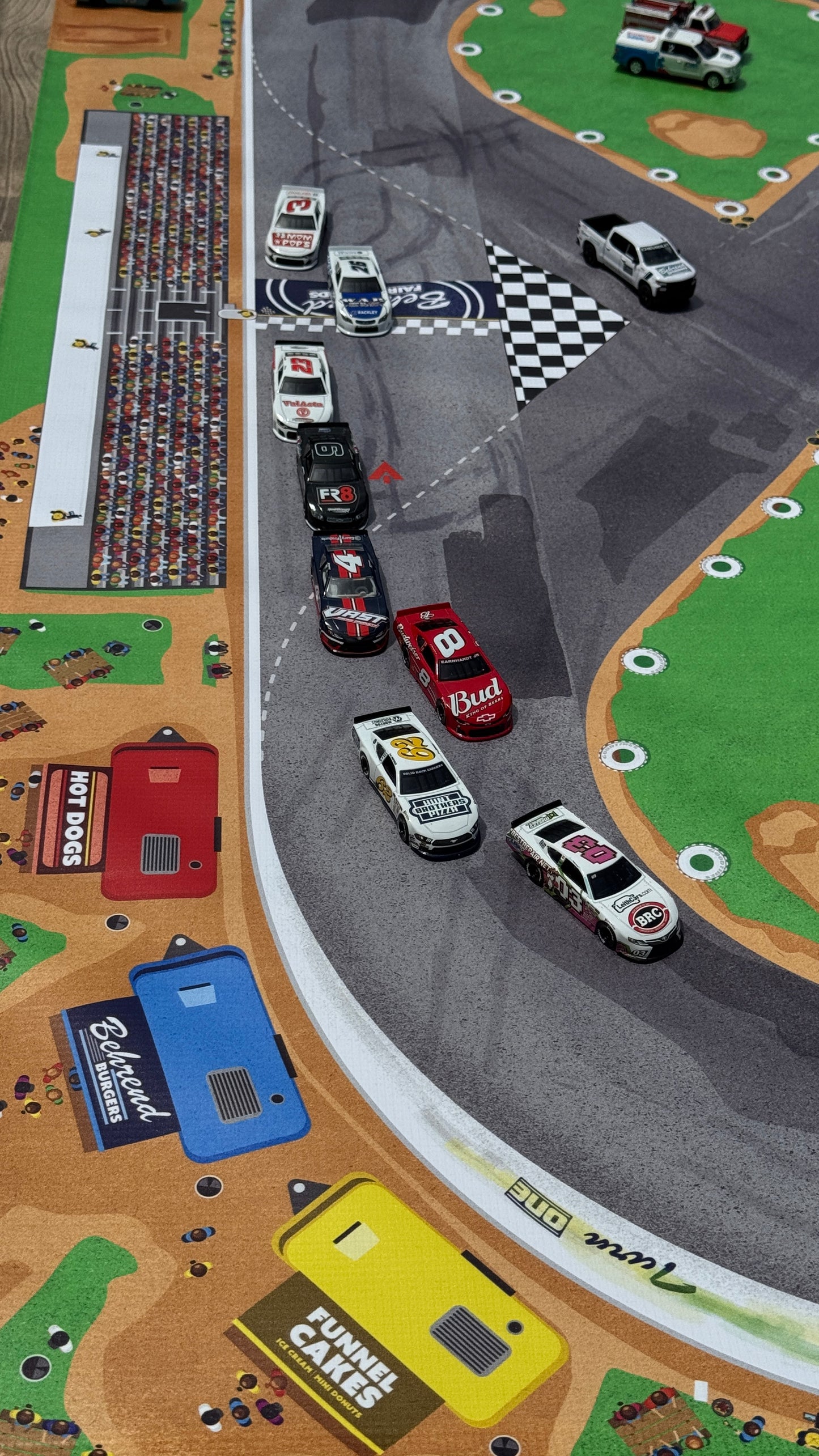 Behrend Fairgrounds - 3 ft. x 5 ft. Racetrack Playmat