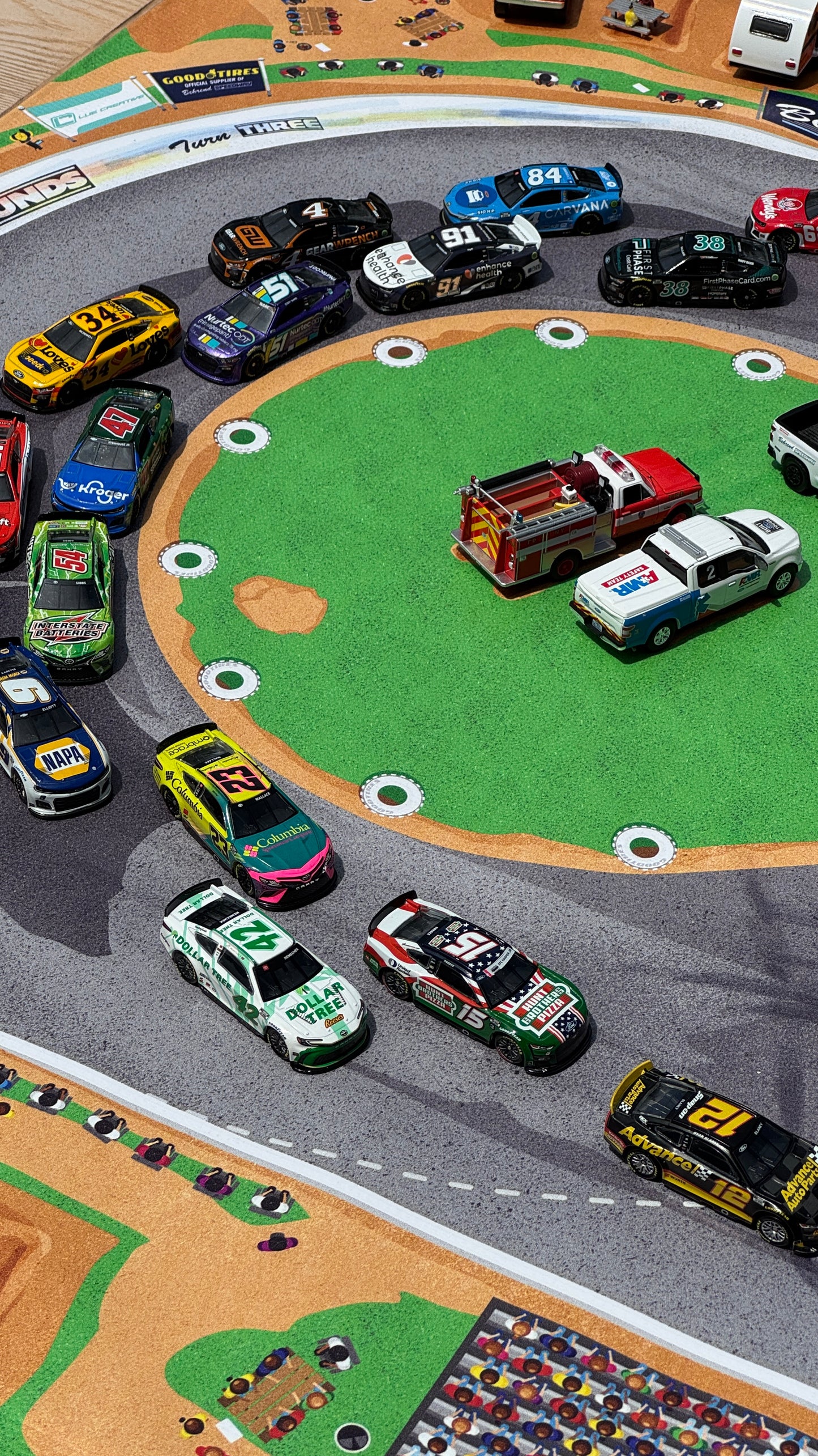 Behrend Fairgrounds - 3 ft. x 5 ft. Racetrack Playmat
