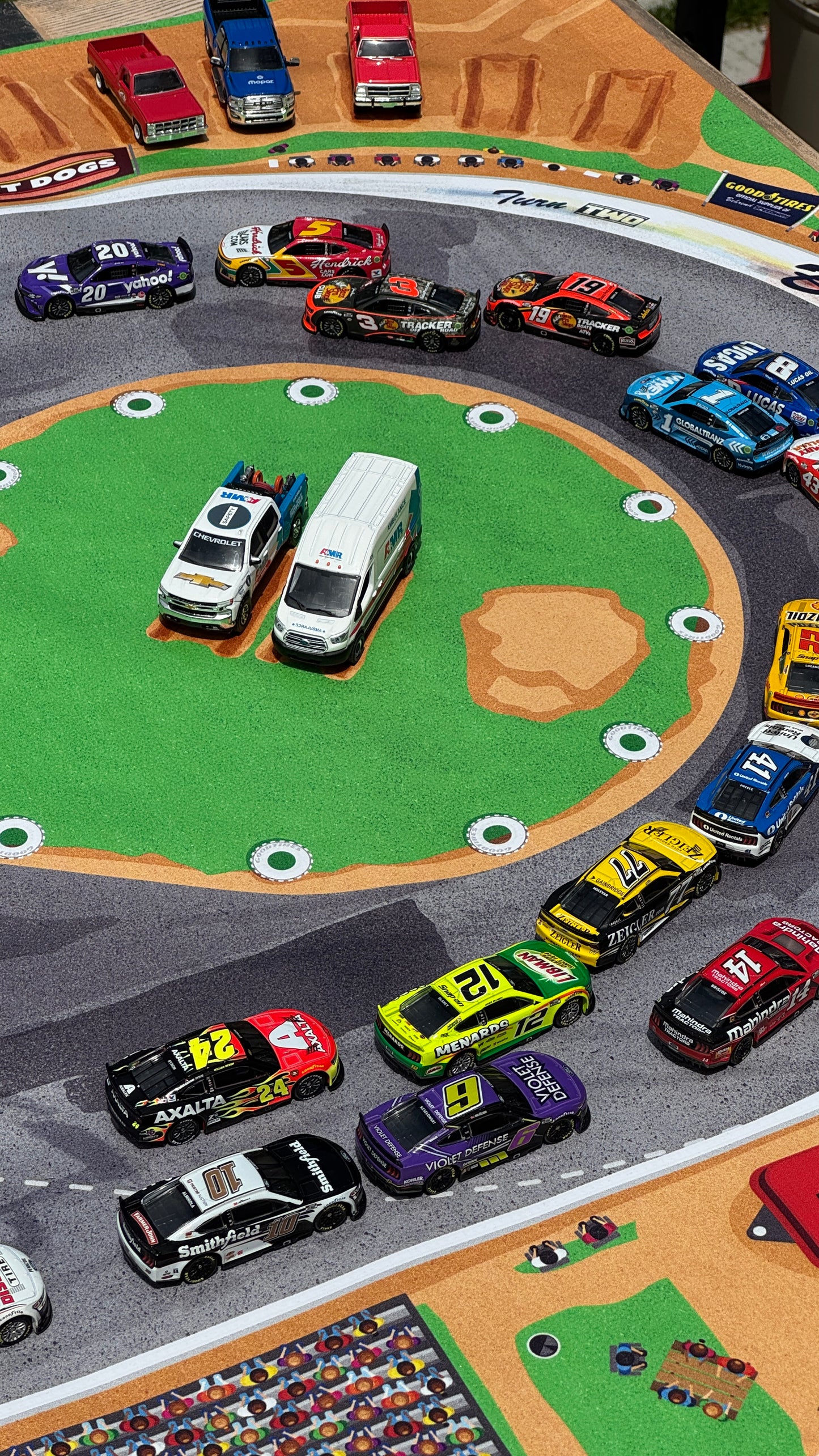 Behrend Fairgrounds - 3 ft. x 5 ft. Racetrack Playmat