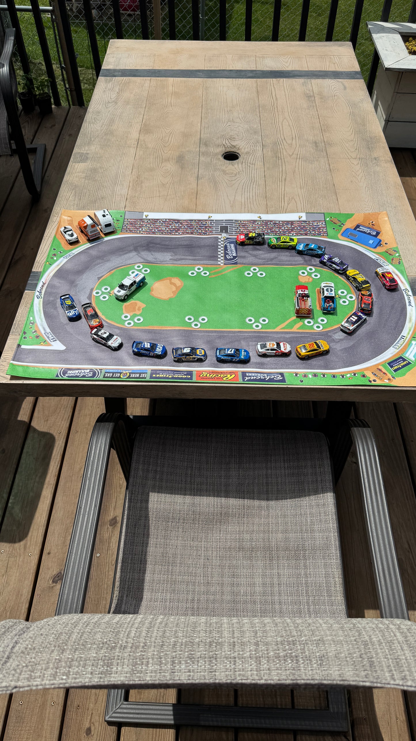 Behrend Bullring - 2 ft. x 3 ft. Kids Racetrack Playmat