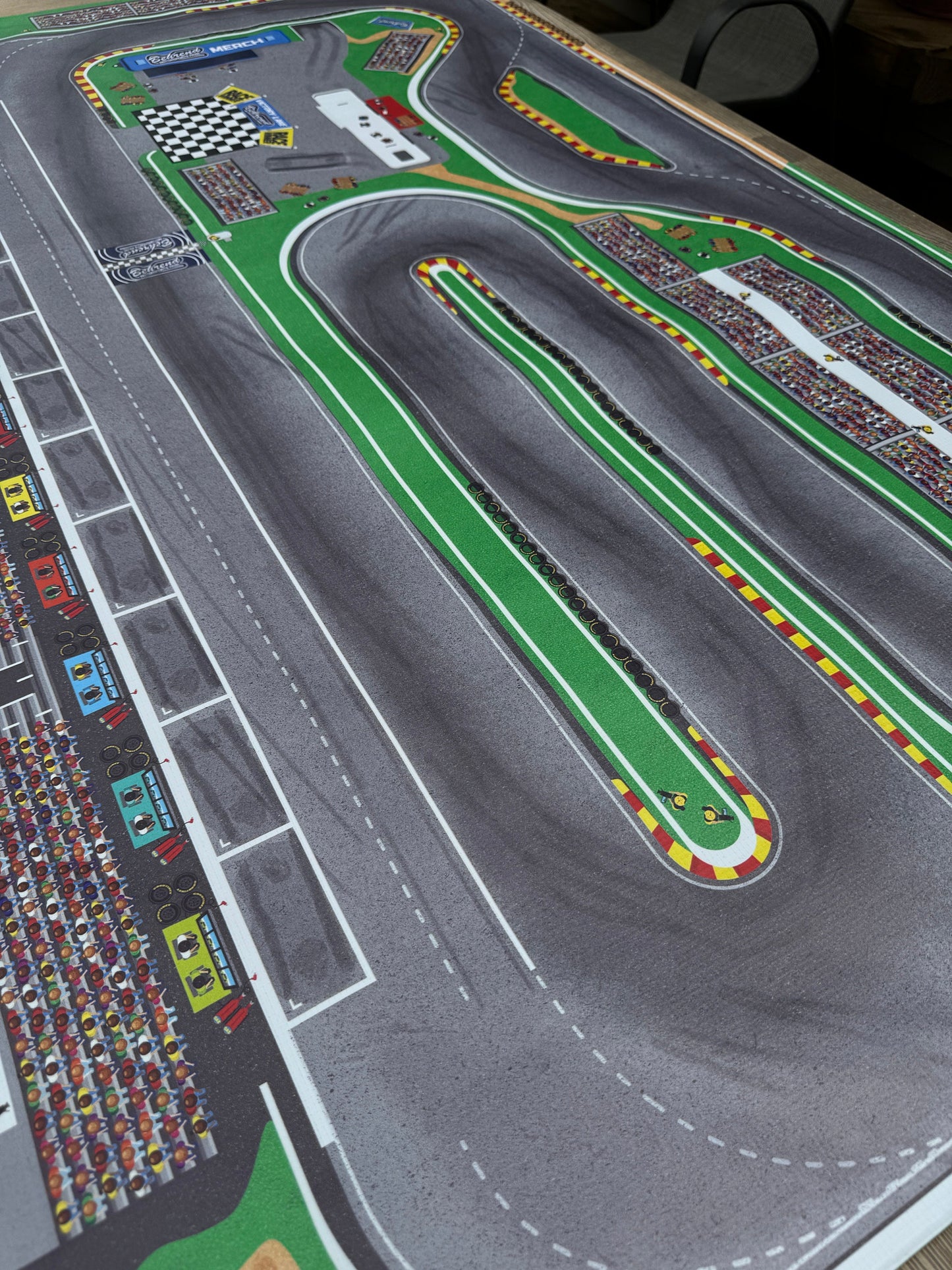 Behrend Motorsports Park - Kids Racetrack Playmat - 3 ft. x 5 ft.