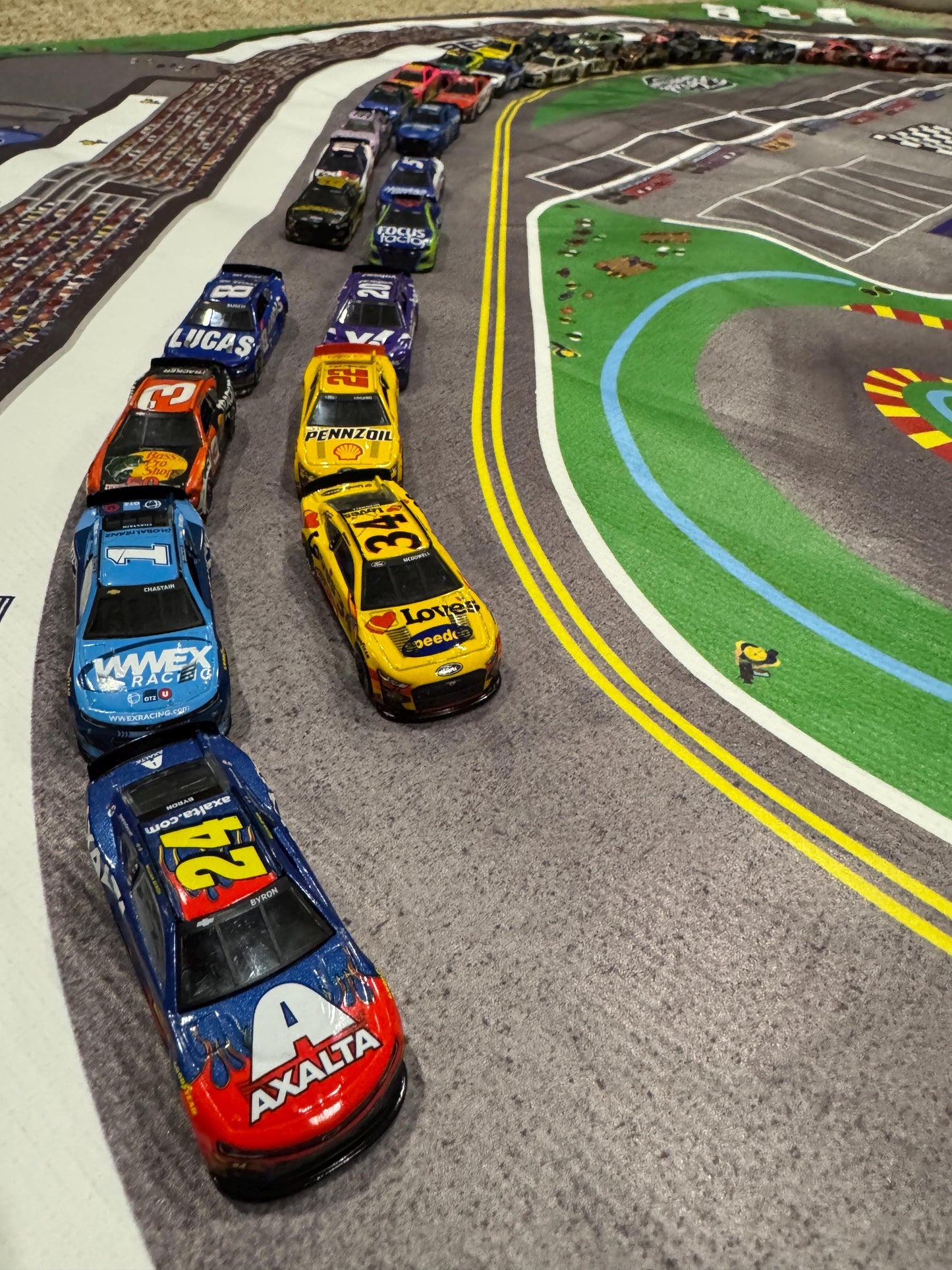 Behrend Superspeedway - 4 ft. x 6 ft. Kids Racetrack Playmat