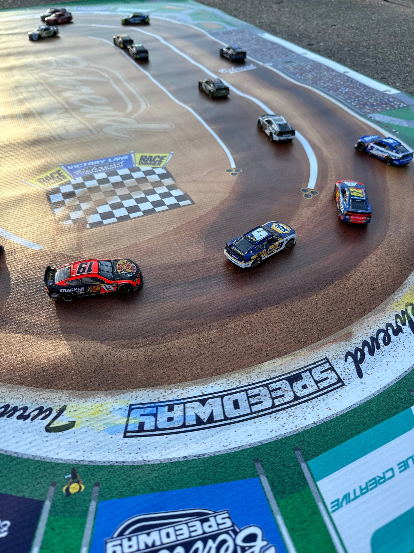 Dirt Track - Behrend Speedway - Kids Racetrack Playmat - 3 ft. x 5 ft.