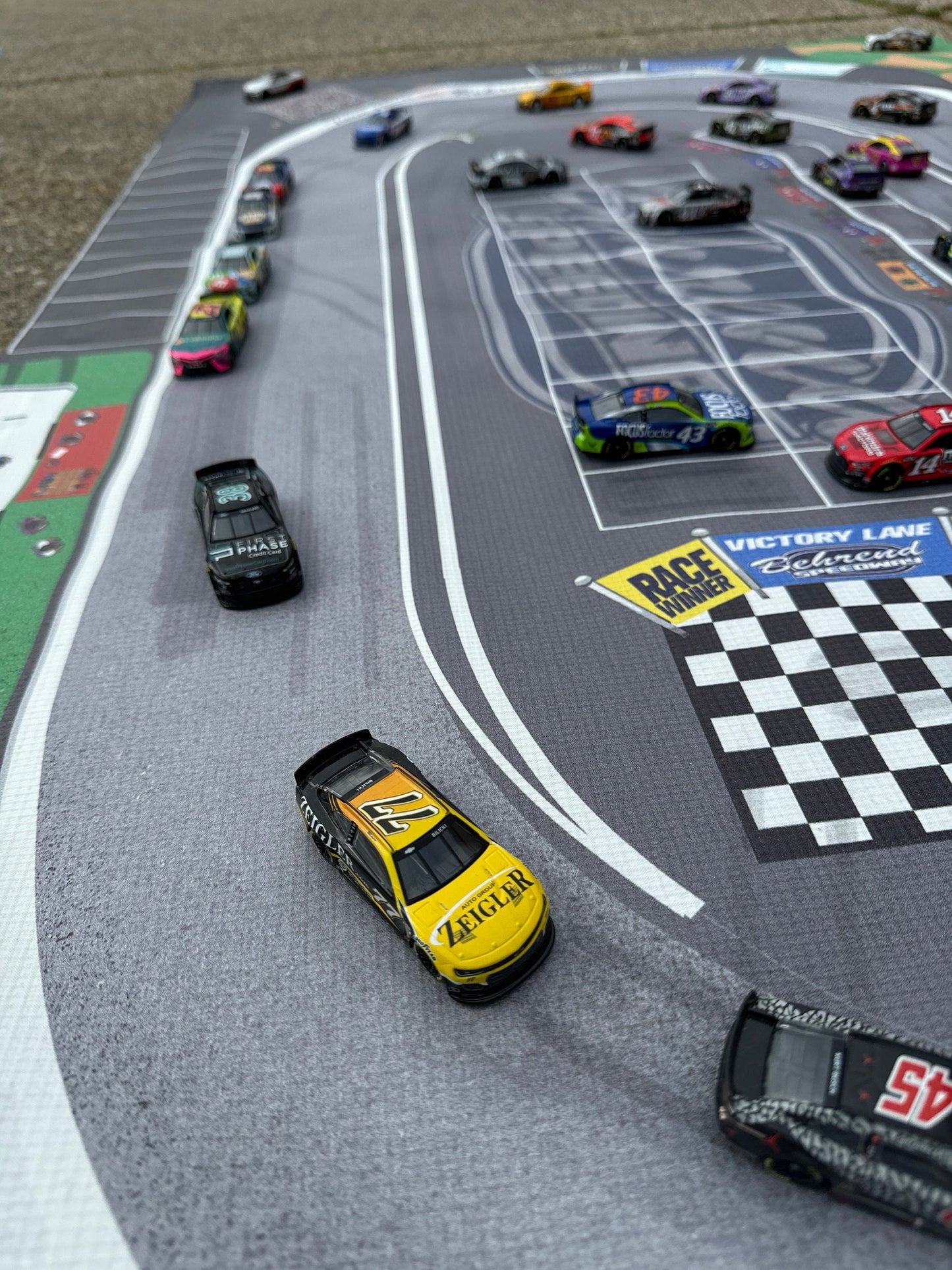 Behrend Speedway - Kids Racetrack Playmat - 3 ft. x 5 ft.